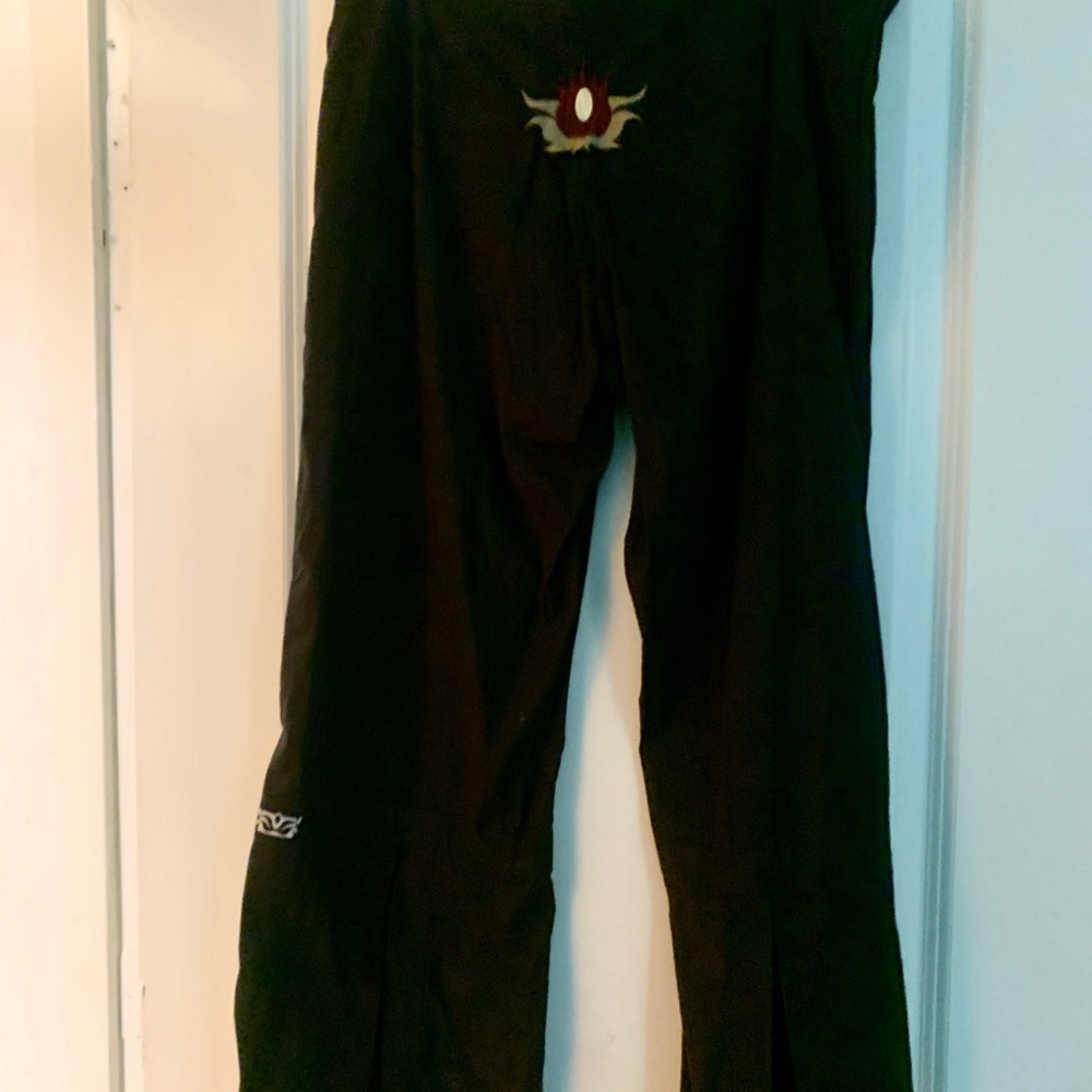 Rare discontinued be present Women's Elegant Black Wide Leg Trousers